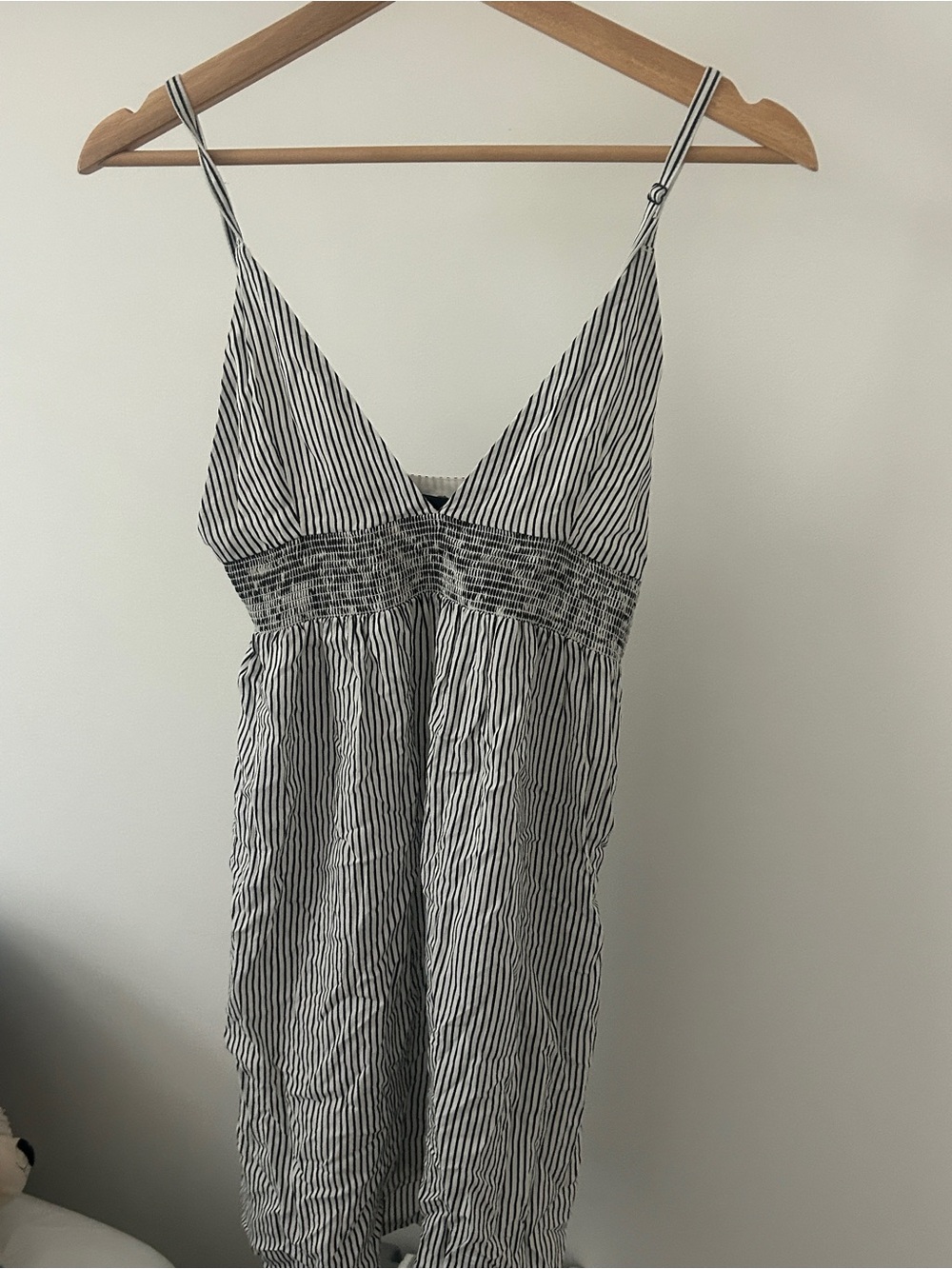 Volcom Black and White Striped Summer Top